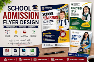 professional school admission  enrollment flyers