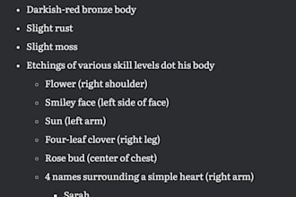 write a physical description for your ttrpg character