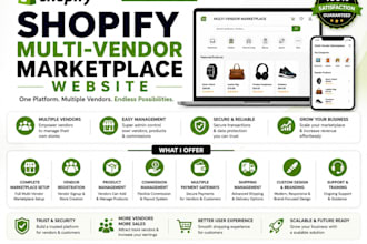build multi vendor marketplace website ecommerce online store UK business