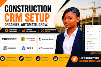 procore fieldwire buildertrend jobber sera hammertech construction CRM setup