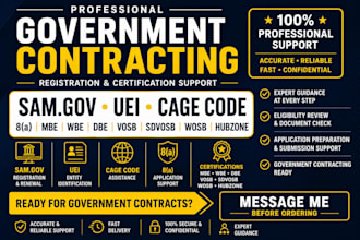 handle sam gov registration uei cage code and business certifications