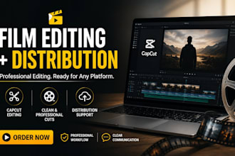 distribute your film and edit movie videos professionally with capcut
