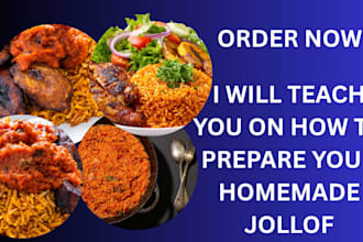 teach you on how to cook jollof rice perfectly