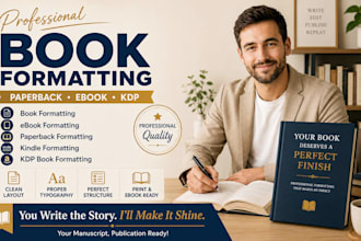 ebook design proofreading amazon kdp book formatting book editing cover design
