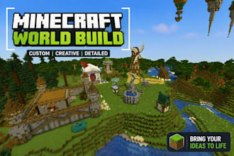 build custom minecraft maps, structures, events and interactive gameplay systems