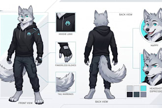 furry reference sheet anthro character ref sheet nsfw furry ref sheet fursona