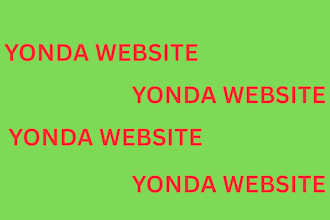 design yonda website and landing page