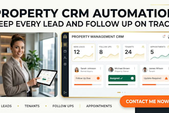 automate your property management CRM and lead follow up
