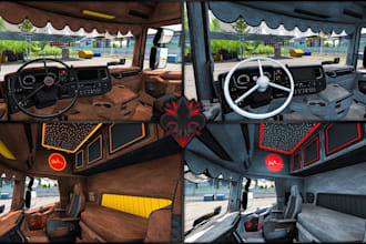 design mod ets2 ats map vehicle interior beamng drive mod skin fs22 fs25 iracing