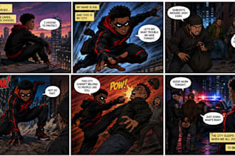 draw comic book manga comic