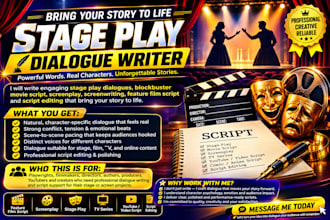 write blockbuster movie script screenplay screenwriting feature edit fiim script