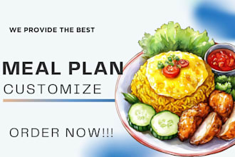 be expert nutritionist for personalized meal plans