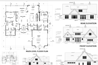 convert pdf, jpg, scan, blueprint, sketch drawing in autocad dwg, cad conversion