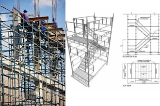 scaffold design and load calculation, shop drawings, scaffold design
