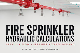 do fire sprinkler hydraulic calculations per nfpa 13
