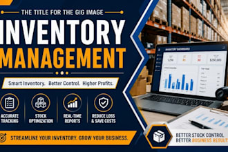 setup inventory management system with excel zoho quickbooks