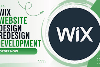 design and build wix website design and redesign wix website
