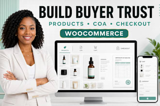 build a peptide website and woocommerce research peptide store