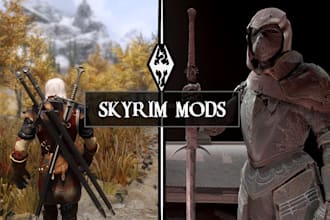 create armor weapon or creature mods for skyrim fallout 4 and bg3