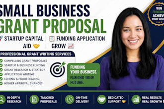 write small business grant proposal startup capital funding application aid grow