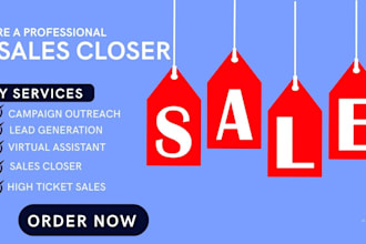 sales closer high ticket sales agent appointment setting