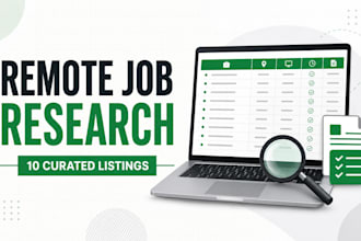 research and deliver a curated list of entry level remote jobs