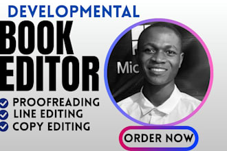 developmental, copy, and line edit your novel