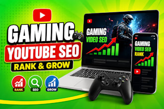 do superfast gaming video promotion, gaming youtube seo, gaming channel growth