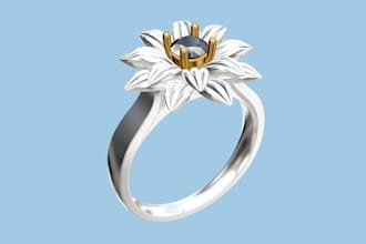 create professional jewelry cad models for manufacturing