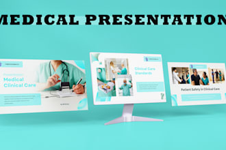 design urgent medical healthcare nursing PPT, pharmacy scientific presentation