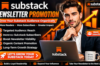 do substack promotion, substack growth, substack subscribers,substack newsletter