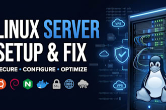 setup and fix your any linux server
