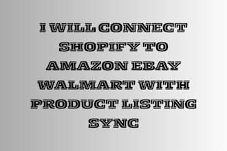 set up codisto shopify amazon ebay integration and product sync