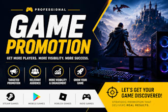 promote your indie game and increase its visibility and player engagement