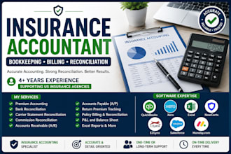 provide professional insurance accounting and bookkeeping services