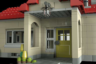 custom 3d lego mocs, lego set,3d lego model, lego technic with instructions