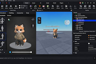 create a custom roblox ugc bundle, avatar, character, and accessories