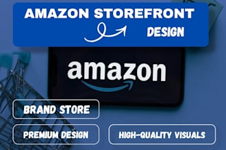 design a professional amazon storefront for your brand