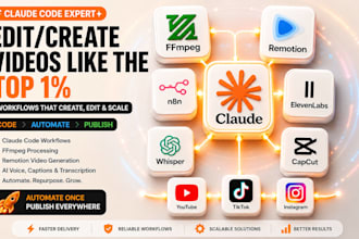 build claude code ai video editing automation with ffmpeg and remotion