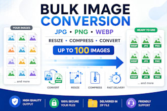 bulk convert and compress images to jpg png or webp