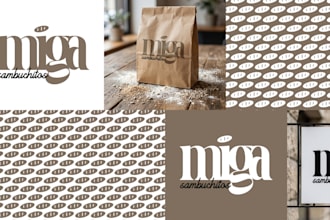 create an elegant nostalgic retro and editorial logo design