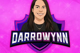 design a vector style esports for your gaming brand