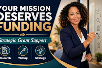 do grant research, grant writing, grant proposal, grant application