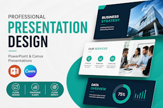 design profession powerpoint presentations with ai and canva