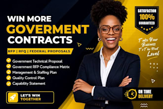 be your government contract proposal writer