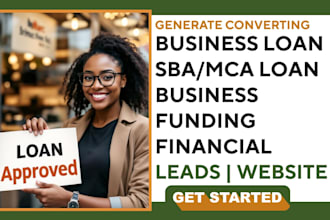 generate business loan leads sba mca payday loan business funding website