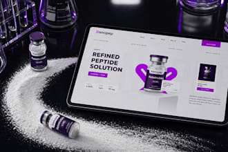 build peptide website research peptide store woocommerce