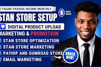 stan store stan store marketing, stan store setup digital product on stan store