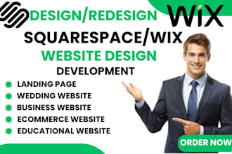 wix website design wix redesign squarespace website design squarespace redesign