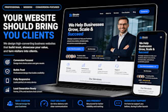 build a modern responsive framer website that converts visitors
